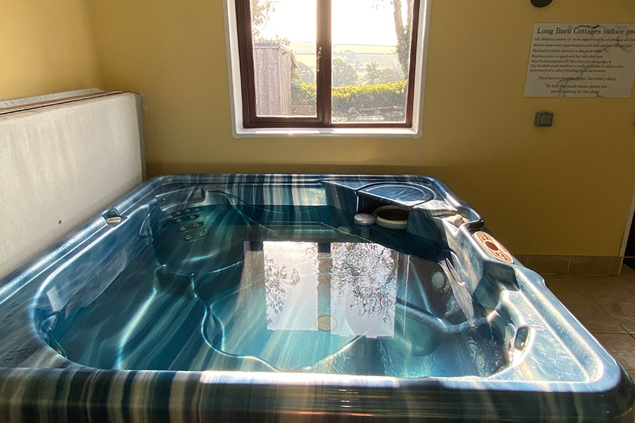 indoor hot tub