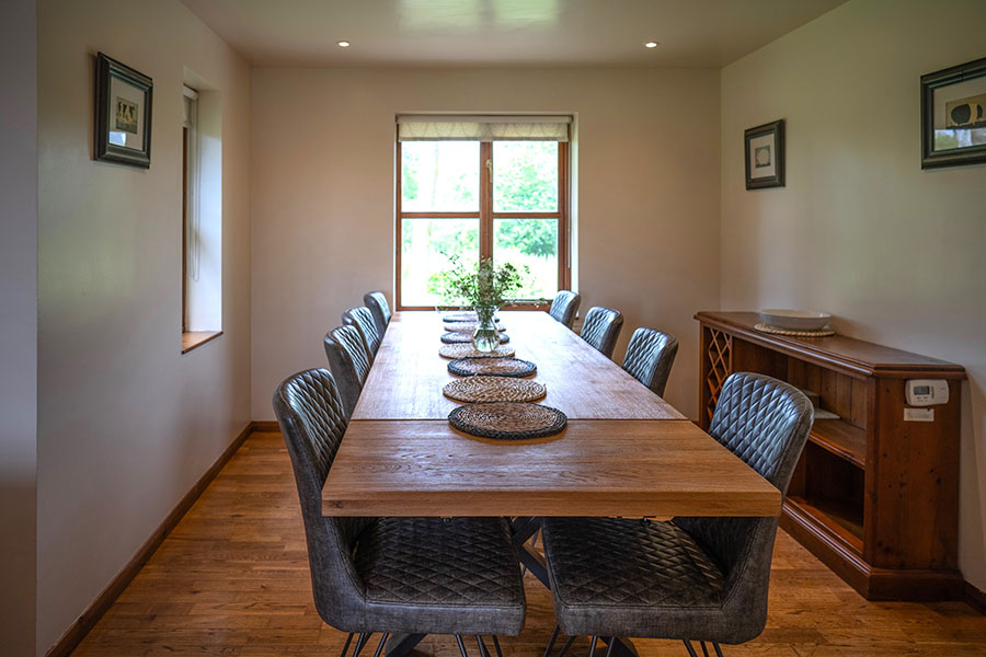 large dining table